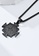 HAPPY FRIDAYS black Titanium Steel Crux Sacra Sit Mihi Lux Pendant Necklace JW QF-DZ433 7312AACEBFBB3BGS_2