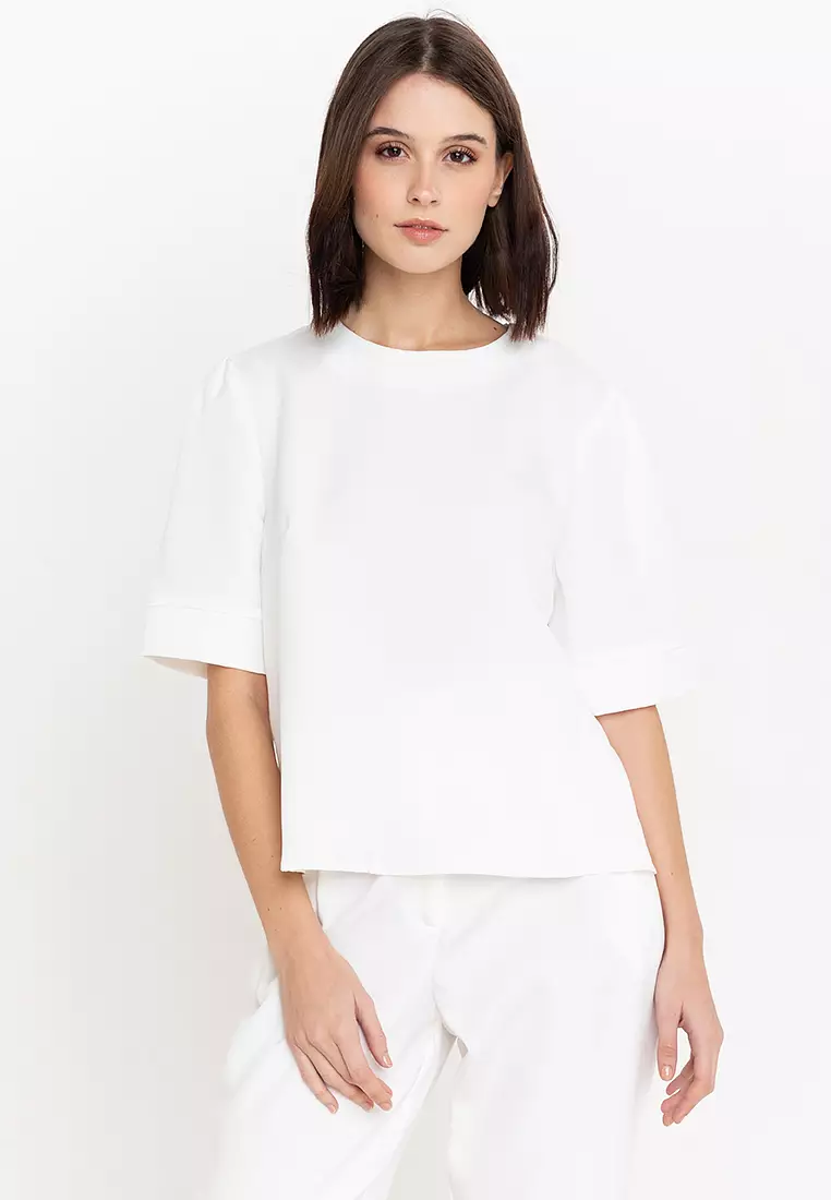 Jewel Neckline Crew Neck Vs Round Neck Buy BADOMODA Clama Round