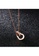 Air Jewellery gold Luxurious Piedmont Heart Necklace In Rose Gold 7DCEBACB227153GS_3
