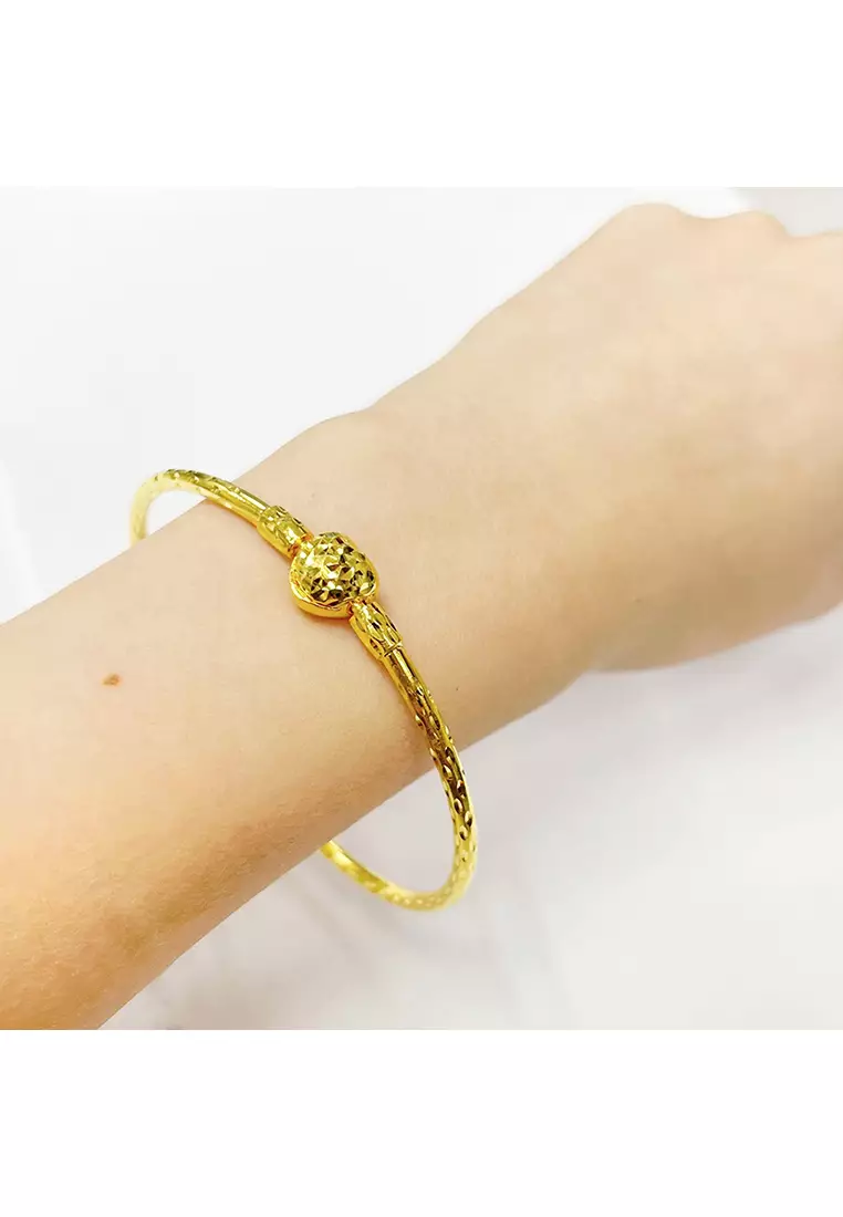 Gold on sale bangle 916