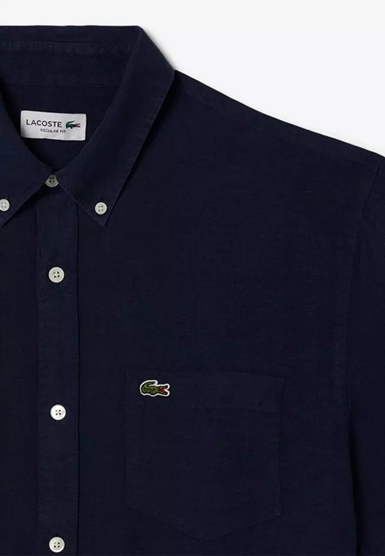 Short Sleeved Linen Shirt