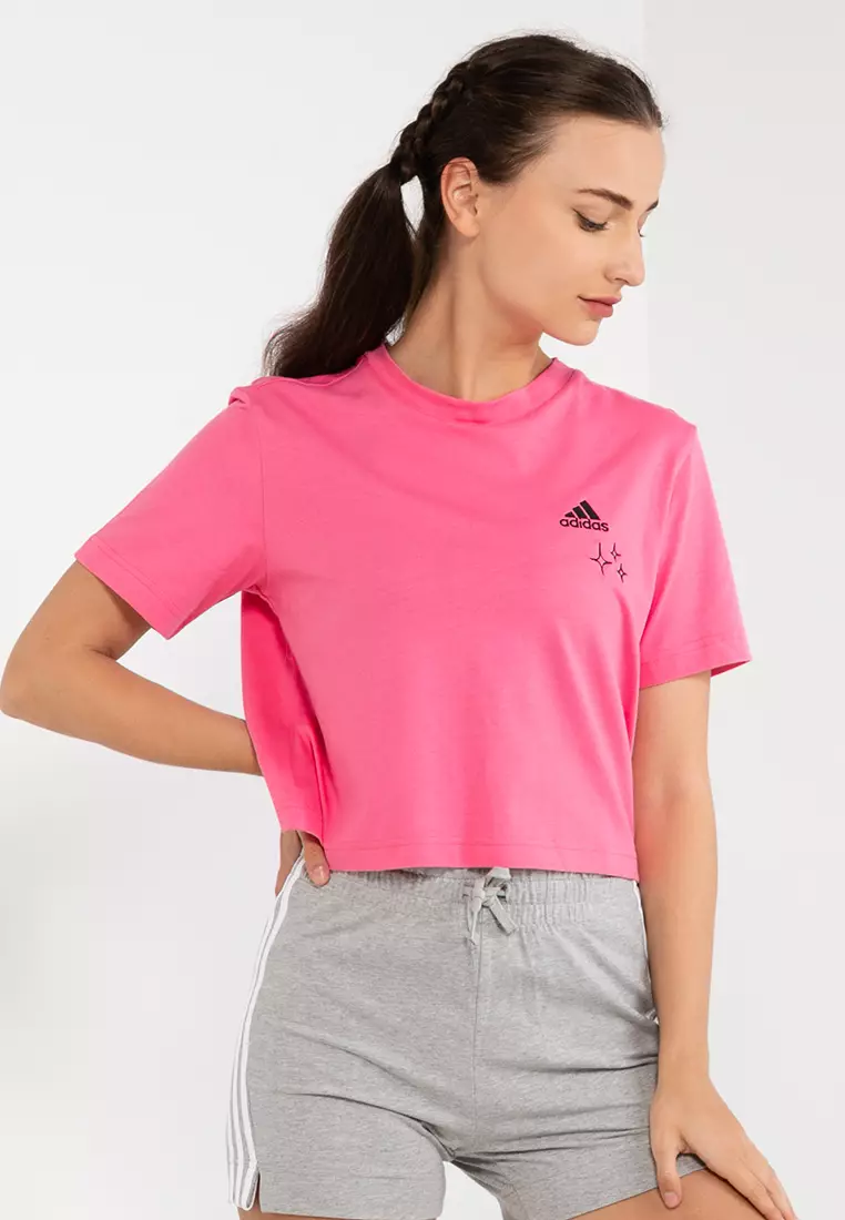 Adidas relaxed discount crop