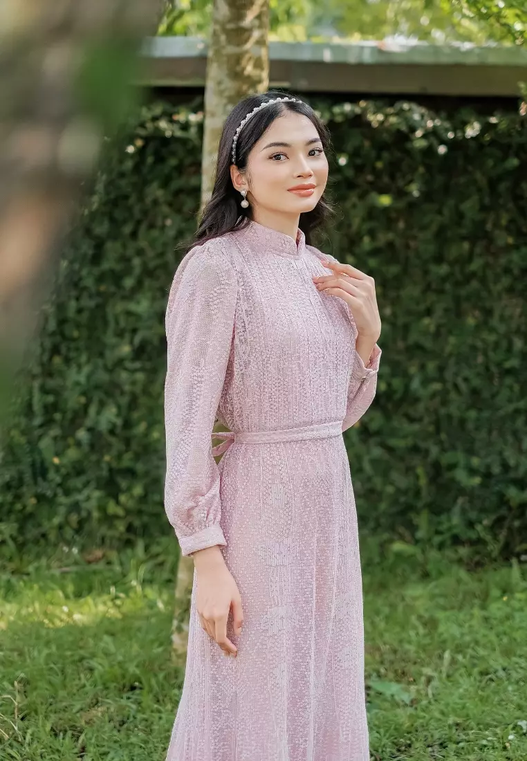 Ivanka Dress - Blush
