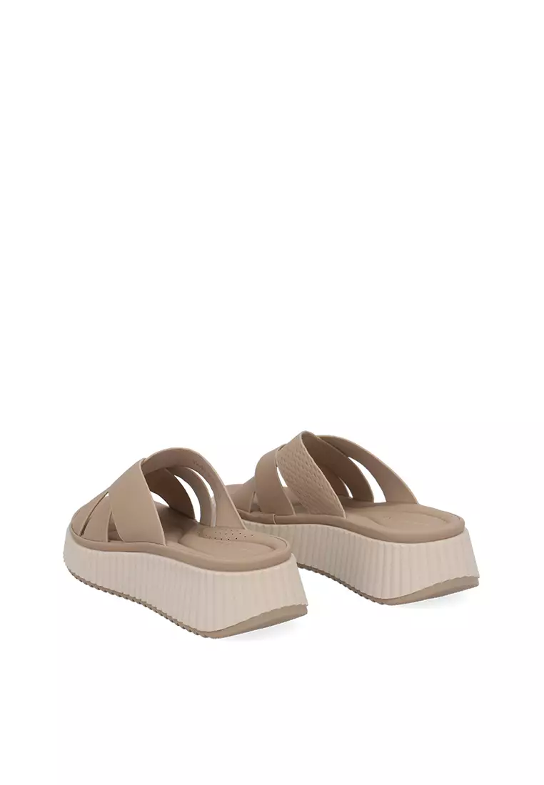 Taupe Flexi Cloud Sandals