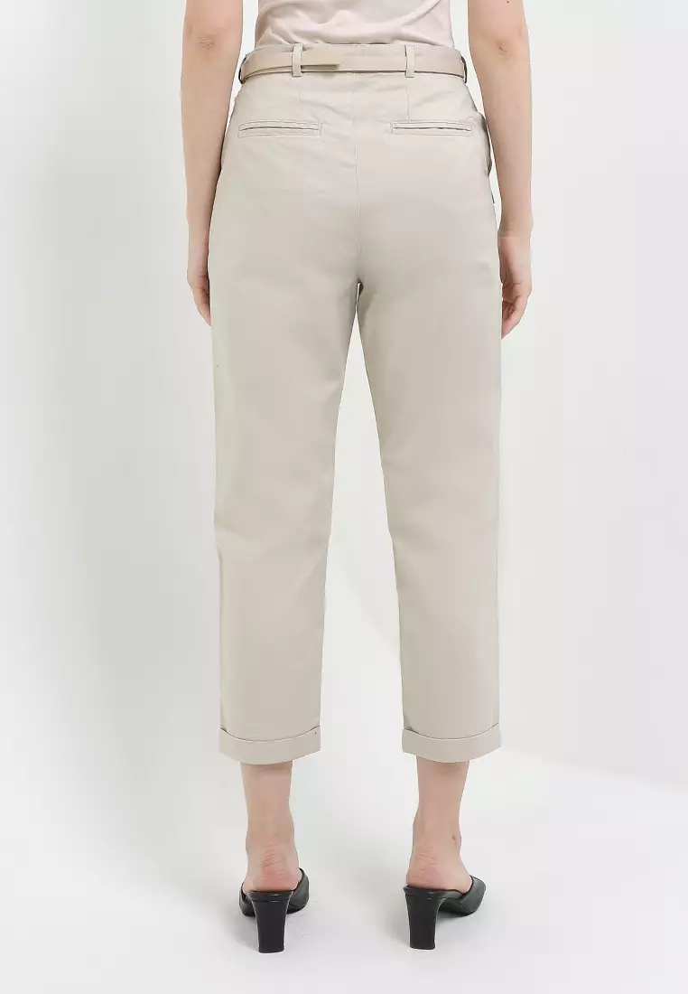Inizia Tapered Pants With Belt