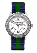 Silver, White, Blue, Green