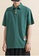 Twenty Eight Shoes green VANSA Solid Color Short-sleeved Polo T-Shirt VCM-PL1008 C7D90AA3995D61GS_2