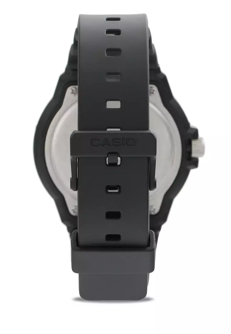 Casio Jam Tangan Pria - Black - Resin - MRW-200H-1EVDF