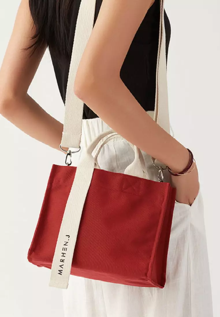 Women's Ricky Mini - Canvas Bag - Jester Red | Marhen.J