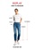 REPLAY blue ROSE LABEL slim fit Faby jeans D6693AA6D68EBBGS_8