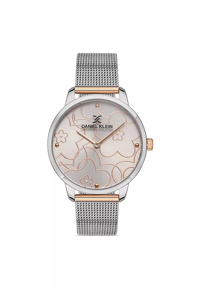 Daniel klein on sale silver watch