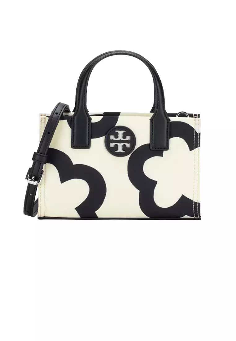 Ella printed nylon tote
