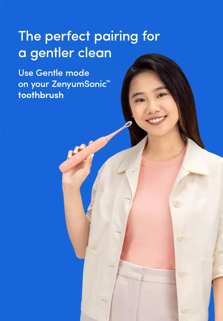 Buy Zenyum ZenyumSonic™ Gentle Clean Brush Head 4Pack (Black) Online