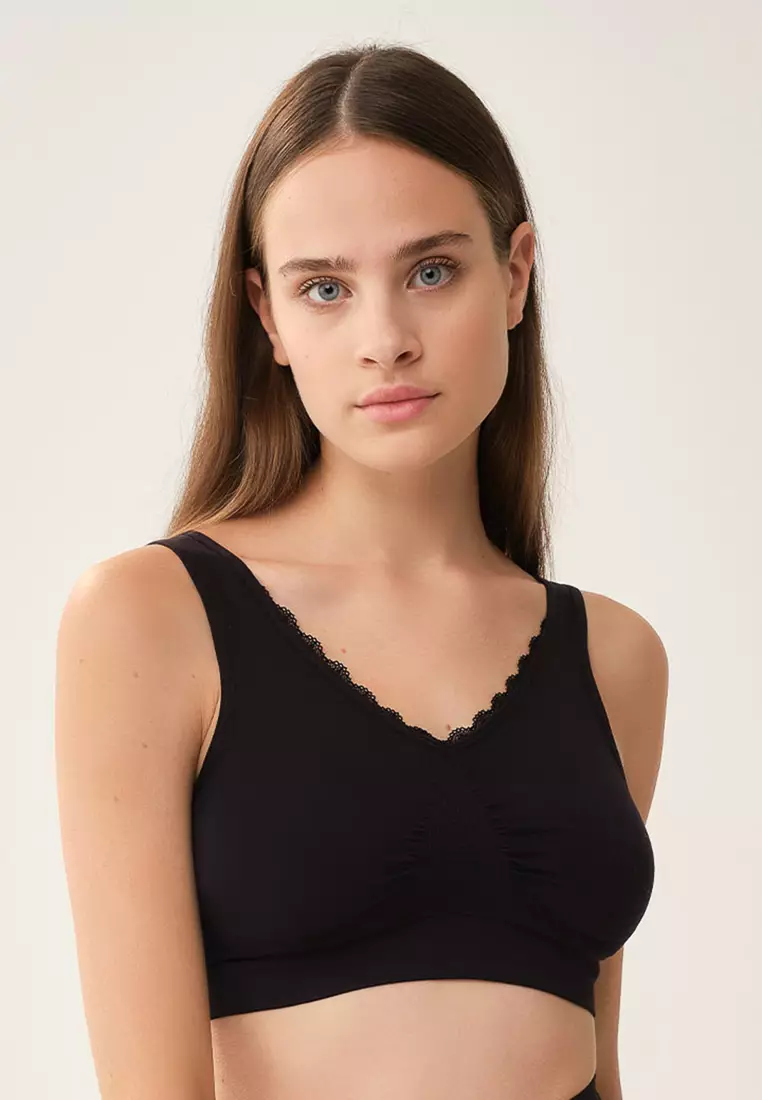 Buy Dagİ Black Seamless Bra 2023 Online Zalora Philippines 