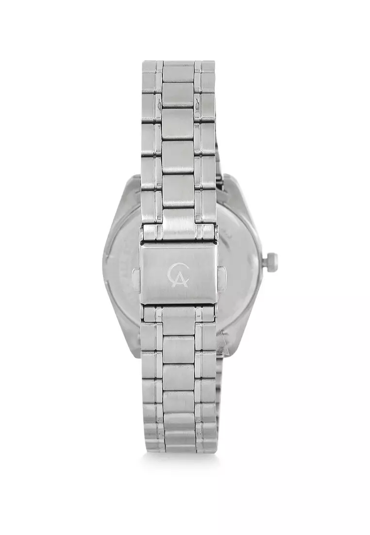 Alexandre Christie Jam Tangan Wanita - Silver - Stainless Steel - 8660 LDBSSSL