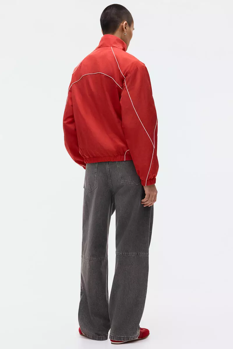 Baggy darted jeans