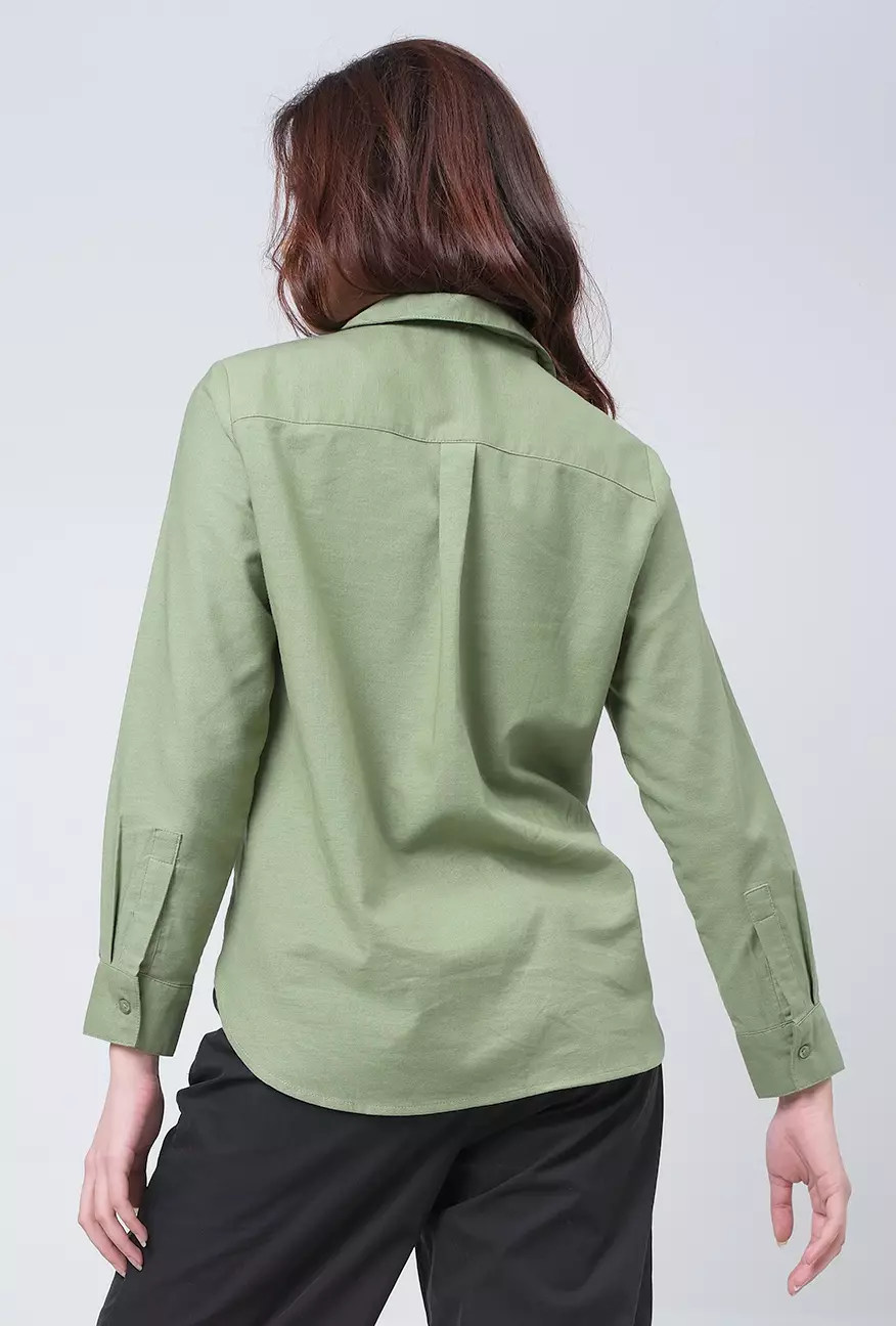 Kemeja Wanita Ninette Green