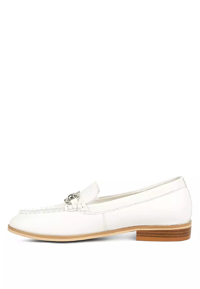 Carvela sales white loafers