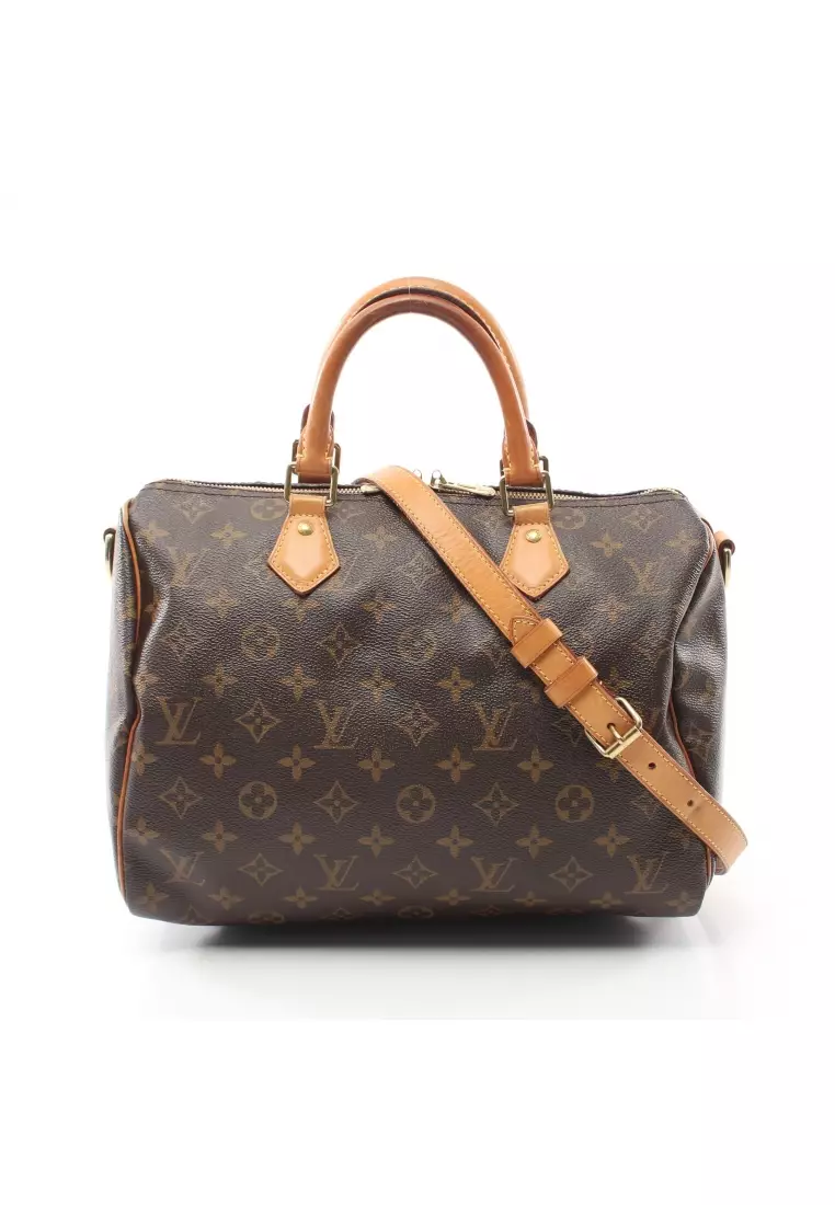 Buy Louis Vuitton Pre-loved LOUIS VUITTON Speedy Bandouliere 30 monogram  Handbag PVC leather Brown 2WAY Online