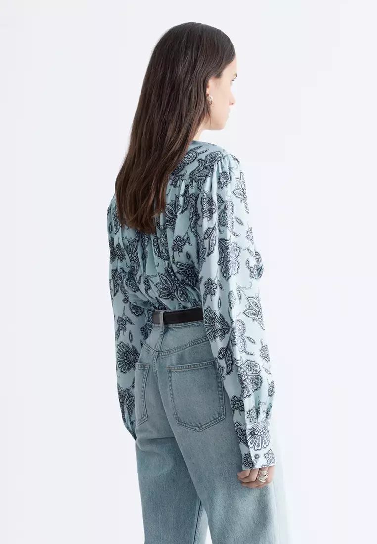 Gathered Blouse