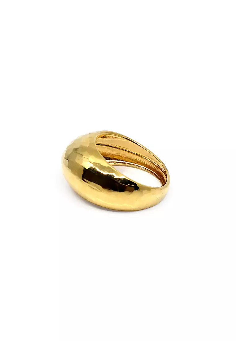 18K Yellow Gold Lady Ring