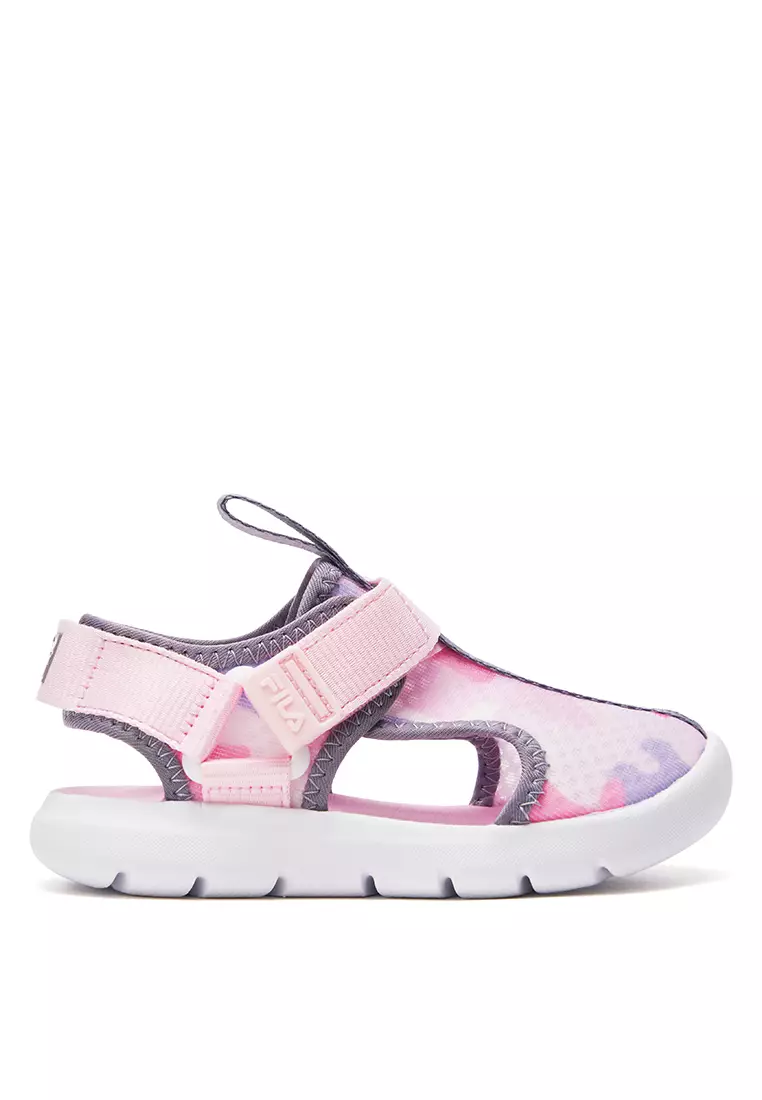 Fila sandals cheap kids pink