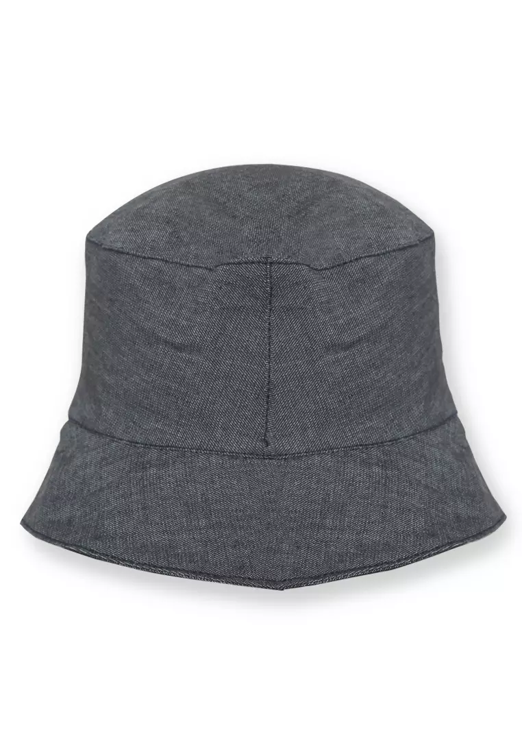 Men Bucket Hat Dark Grey