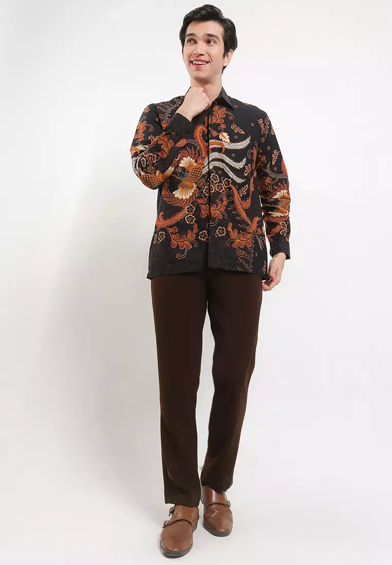 Keano Shirt Kemeja Batik Pria Panjang