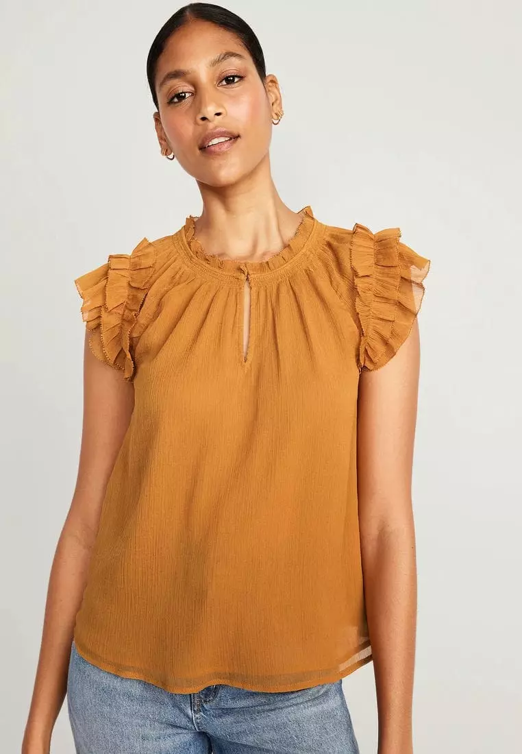 Old navy discount ruffle top