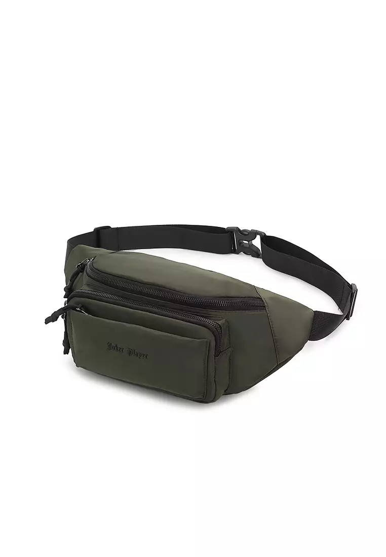 Men's Chest Bag / Sling Bag / Crossbody Bag - Green