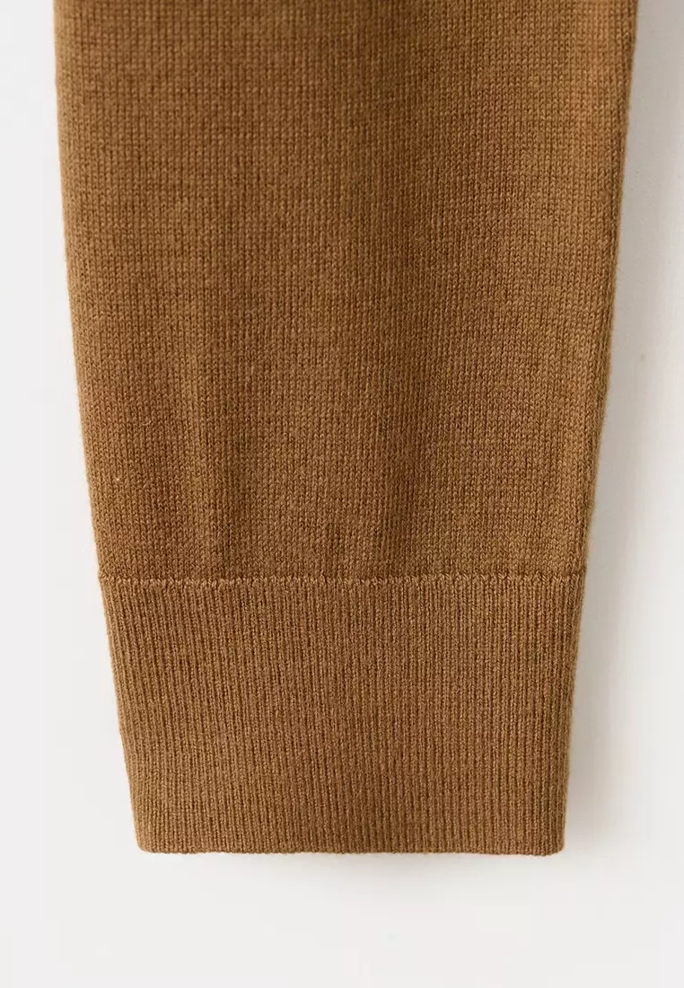 V-Neck Knit Sweater
