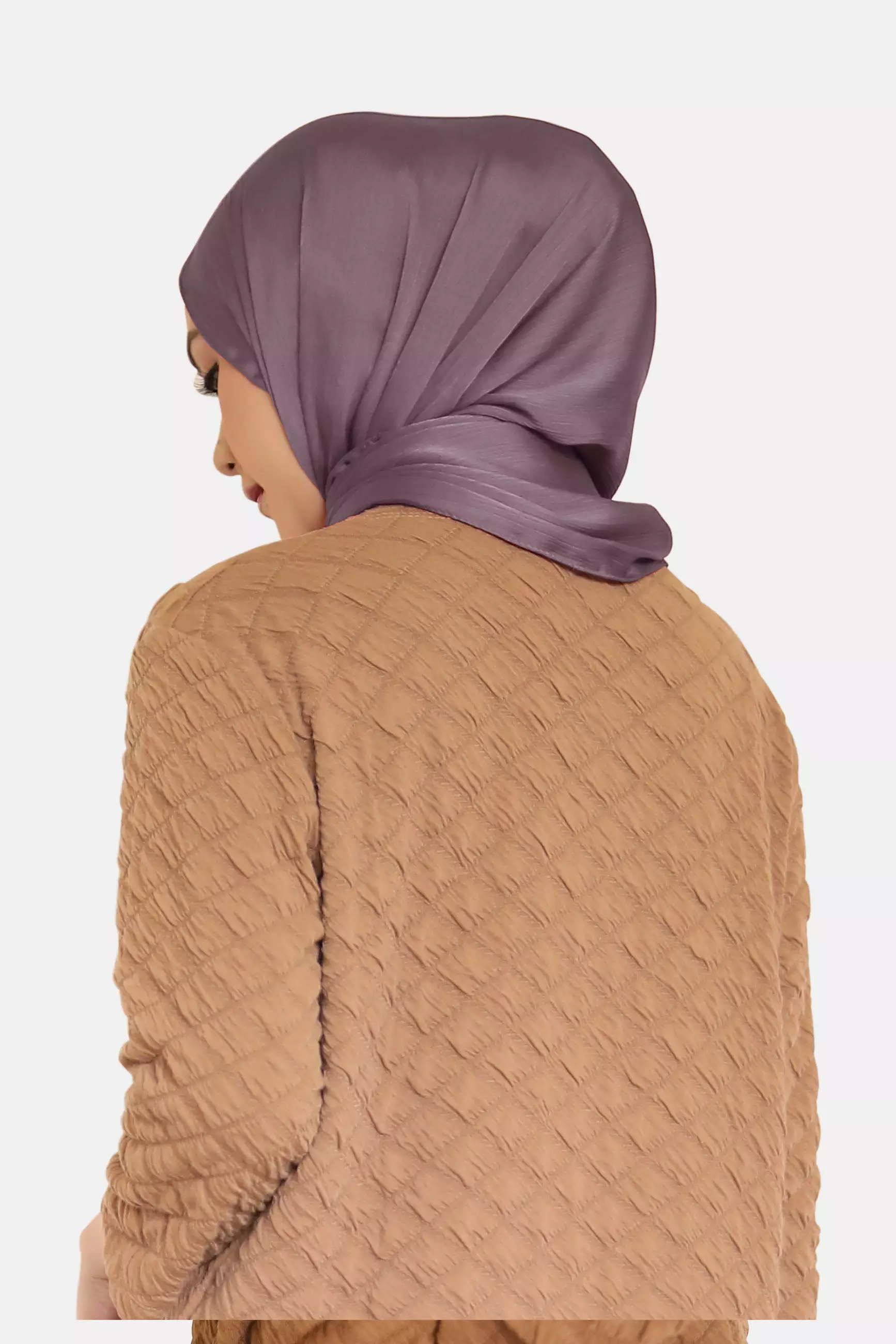 Cravima Silky Shawl | Hijab Pashmina - Rosy Mauve