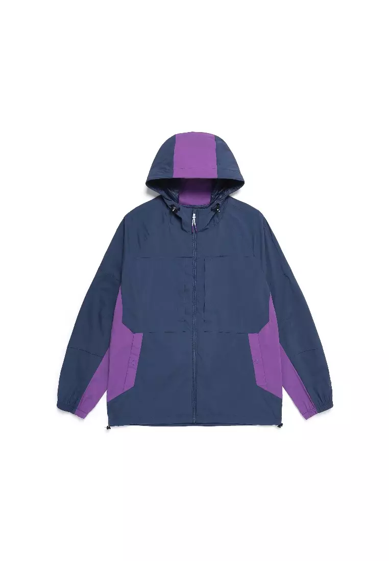 Unisex COOL WAVE Color Block Basic Fit Jacket