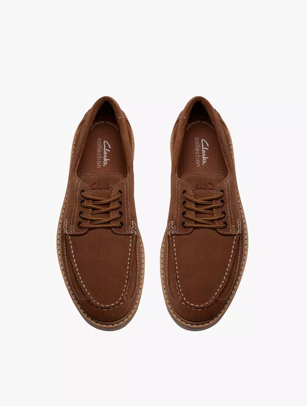 Clarks Weltridge Moc Cola Suede
