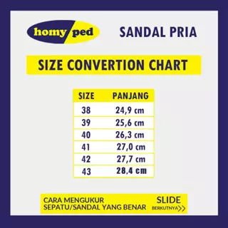 Homyped Rolan 02 Sandal Selop Pria