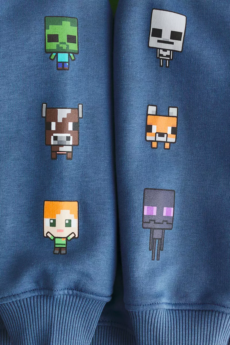 2-piece printed sweatshirt set