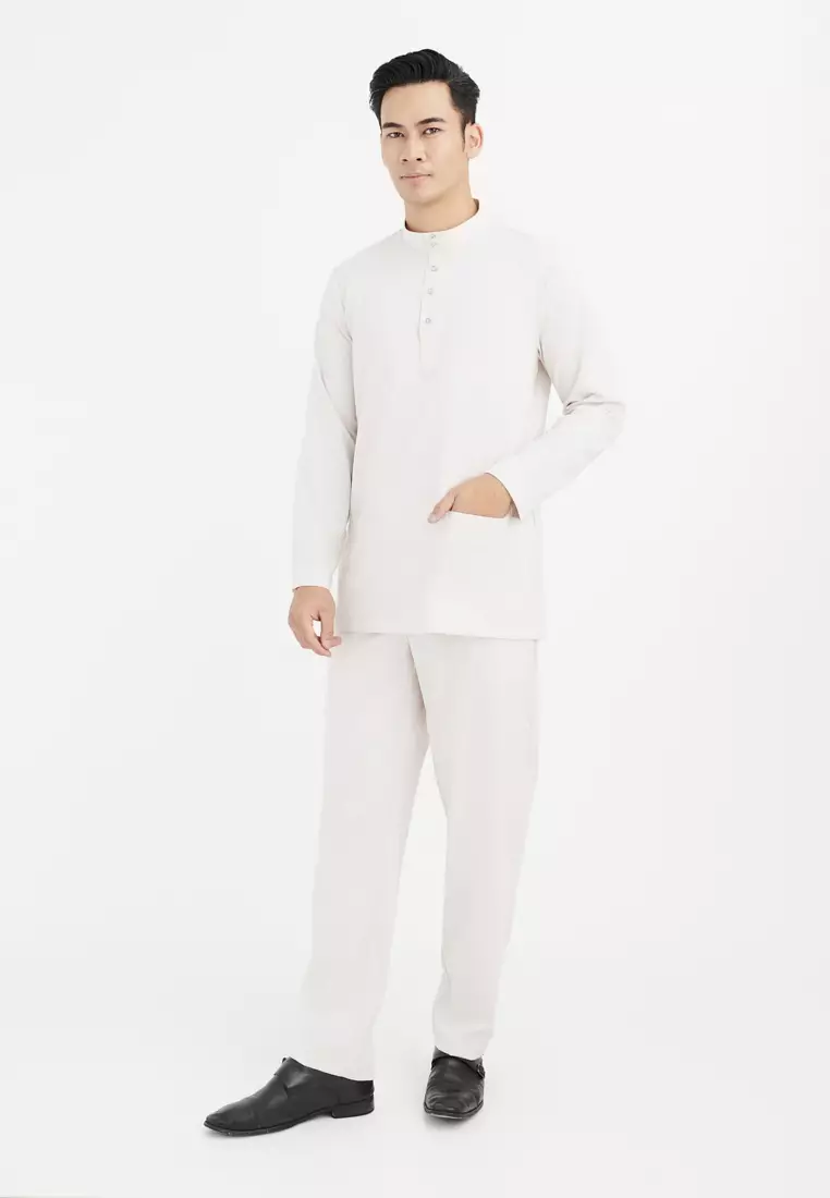 Gene Martino - Soffi Baju Melayu Slim Fit Sedondon – Adult 1202