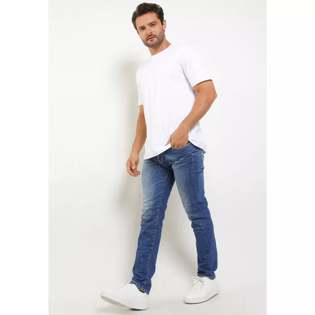 TRIPLE Celana Jeans Stretch Slim Fit (338 828 02 BWC)