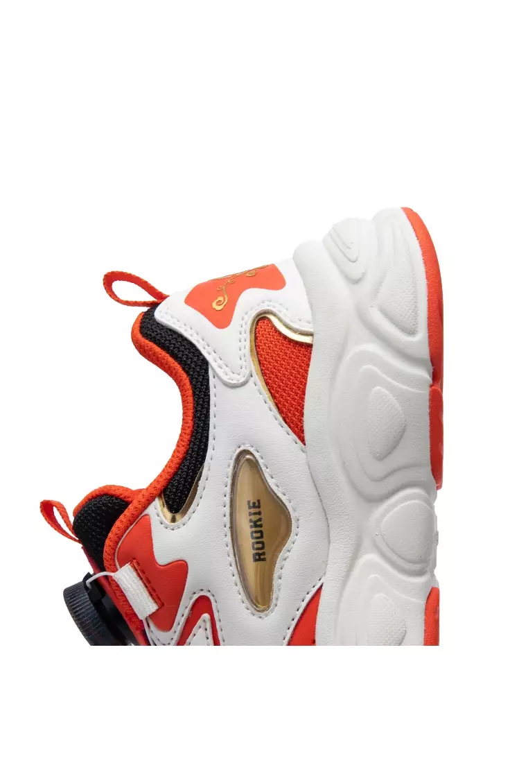 Chunky Sneaker Off-White/Red (Little Kids)