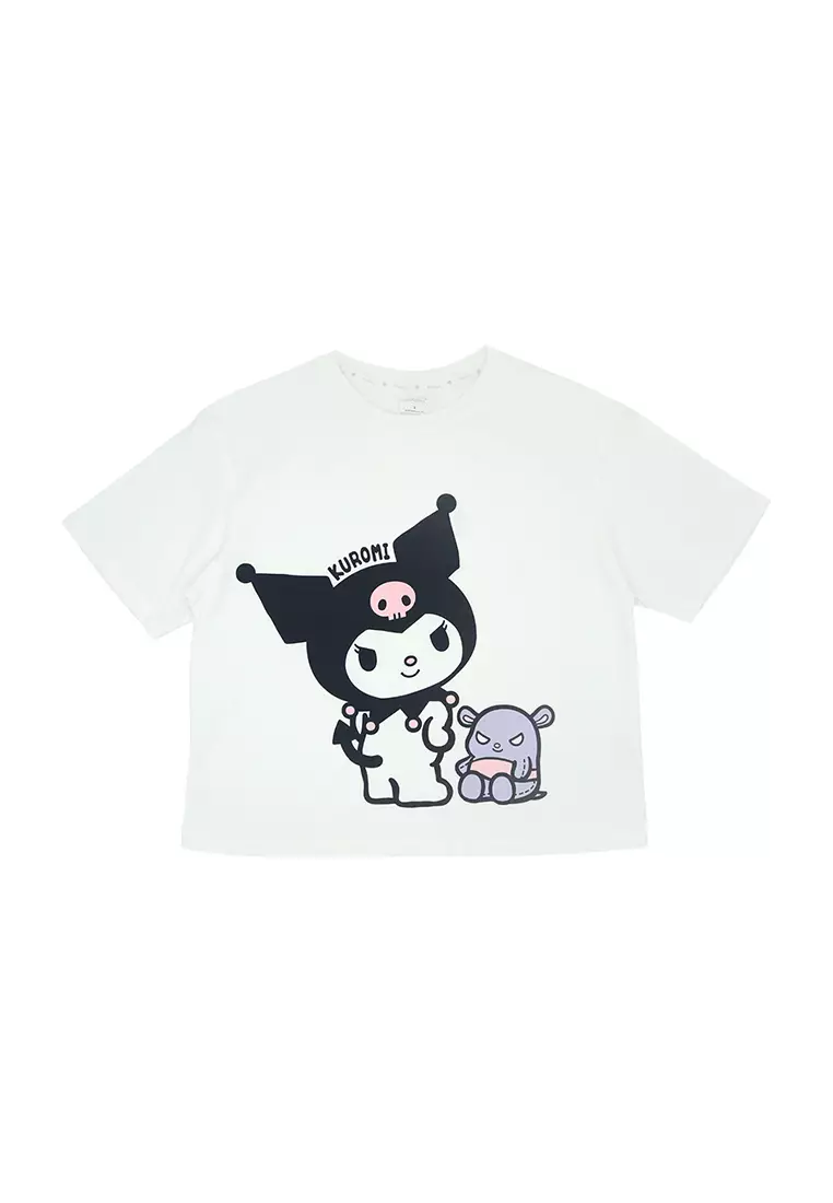 Ladies Licensed Graphic T-Shirt "Kuromi Bear"