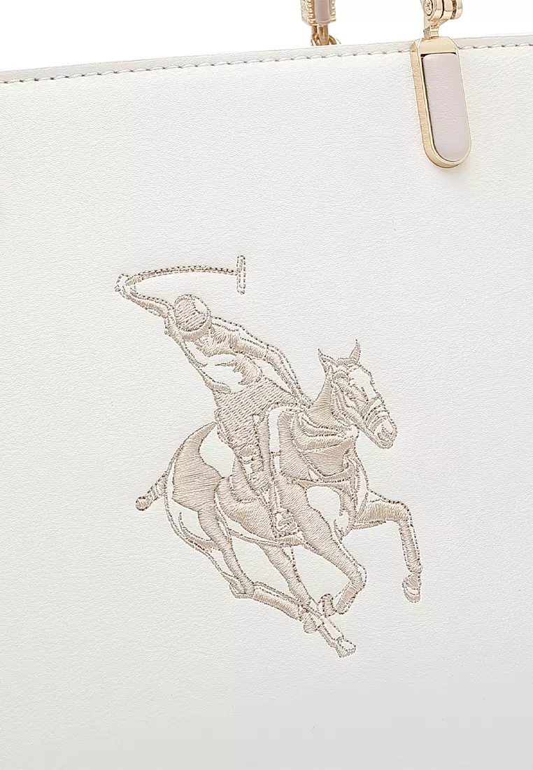 Top Handle Bag / Sling Bag / Crossbody Bag - White