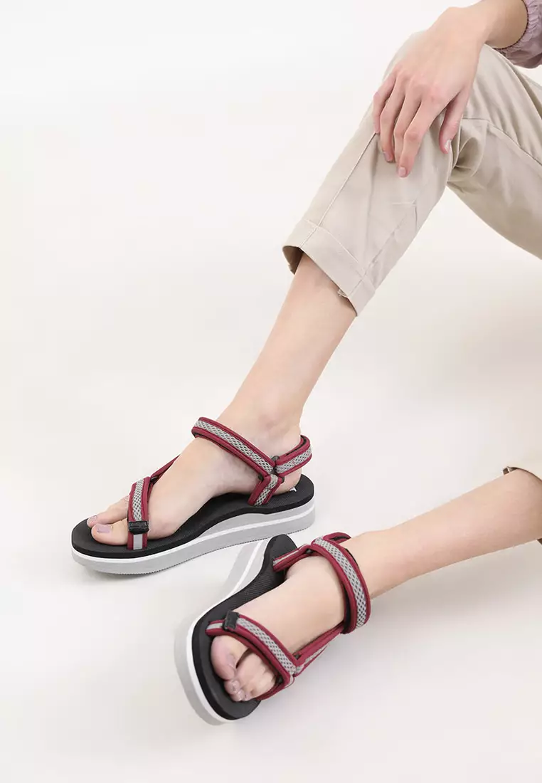 Sofia Sella Eva Sandals Black