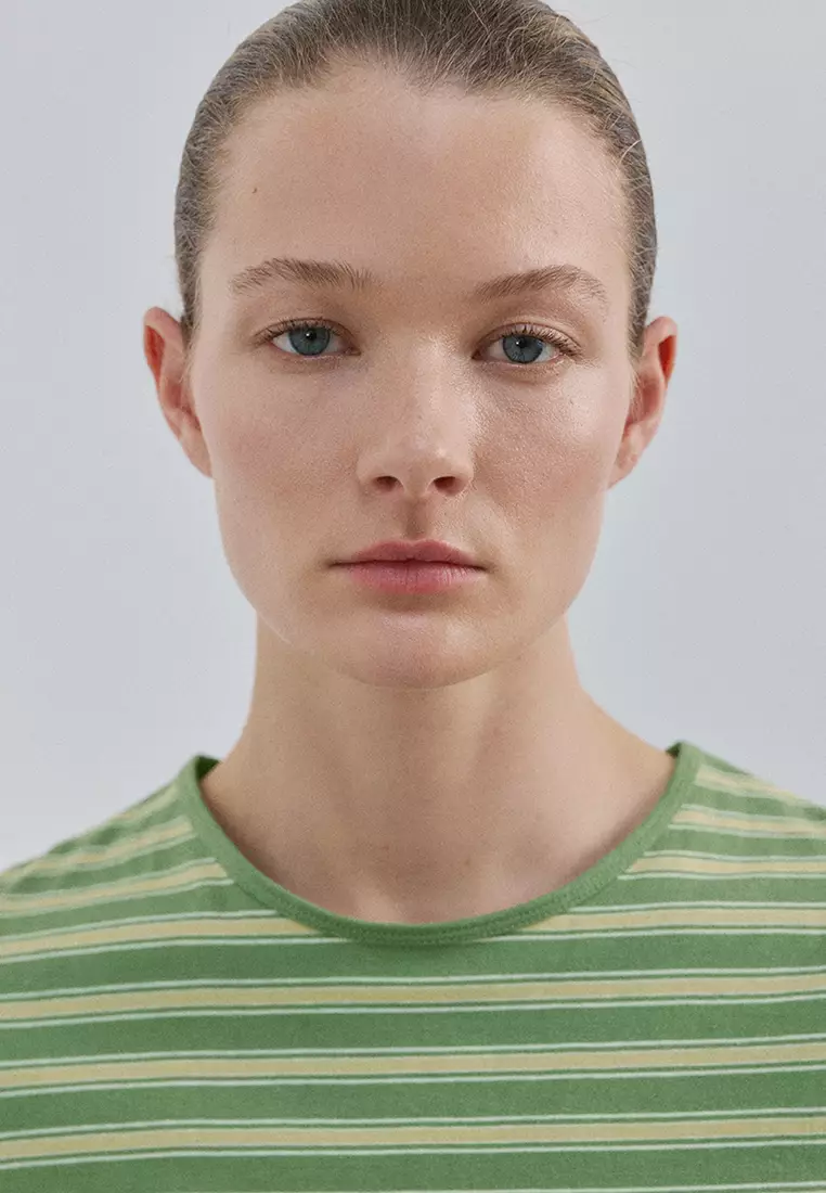 Striped Cotton T-Shirt