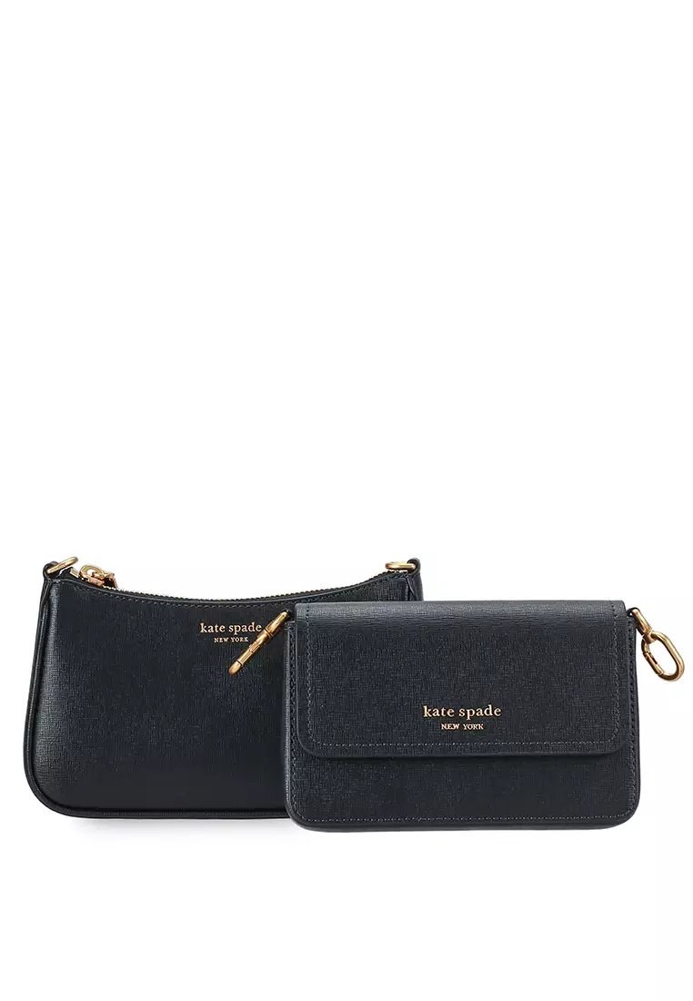 Buy Kate Spade Morgan Patent Leather Double Up Crossbody Bag (cq) Online