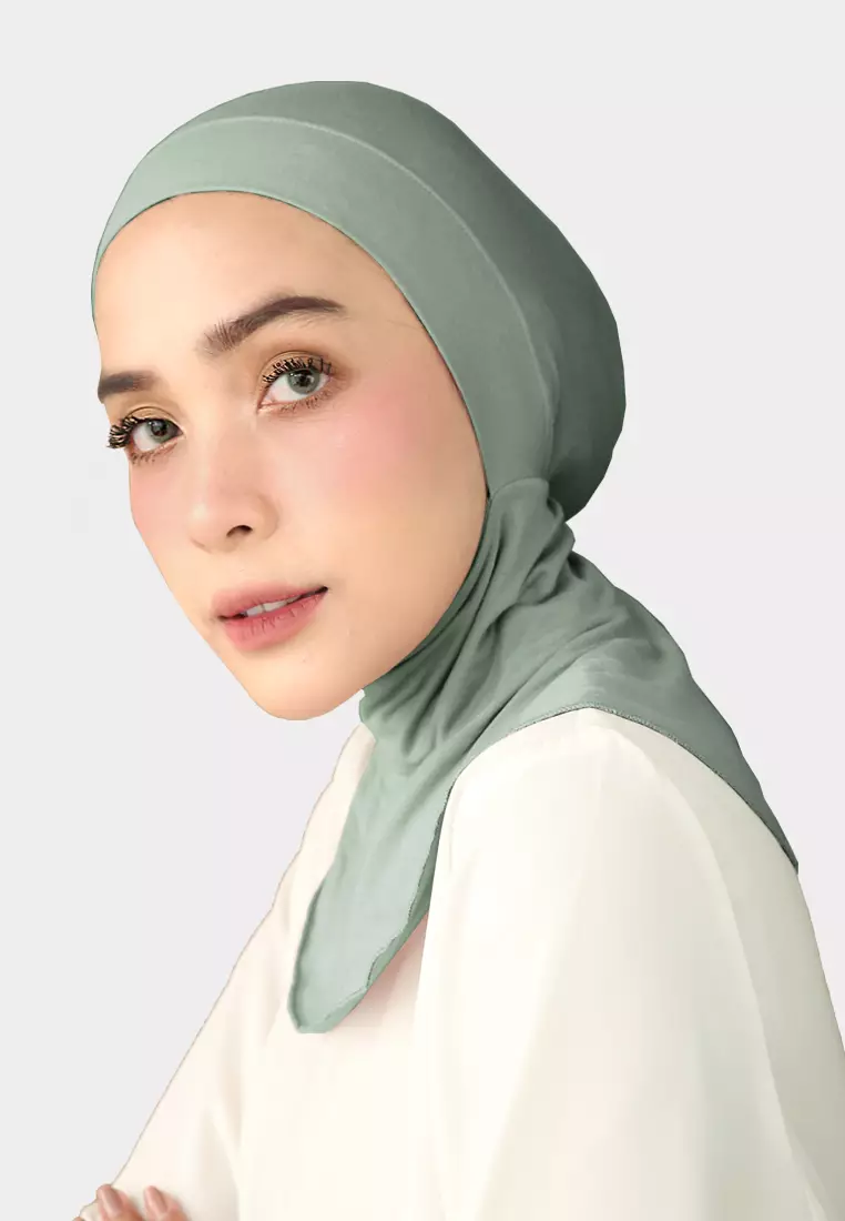 Inner Hijab Yara Ciput Premium - Granite Green