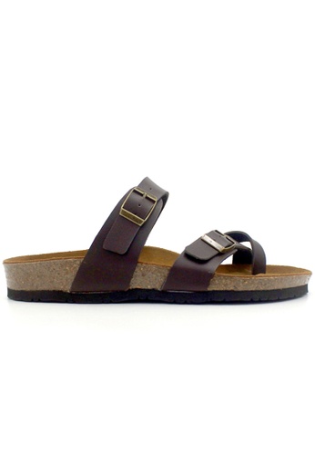 SoleSimple brown Dublin - Brown Sandals & Flip Flops E7568SH62E33A6GS_1