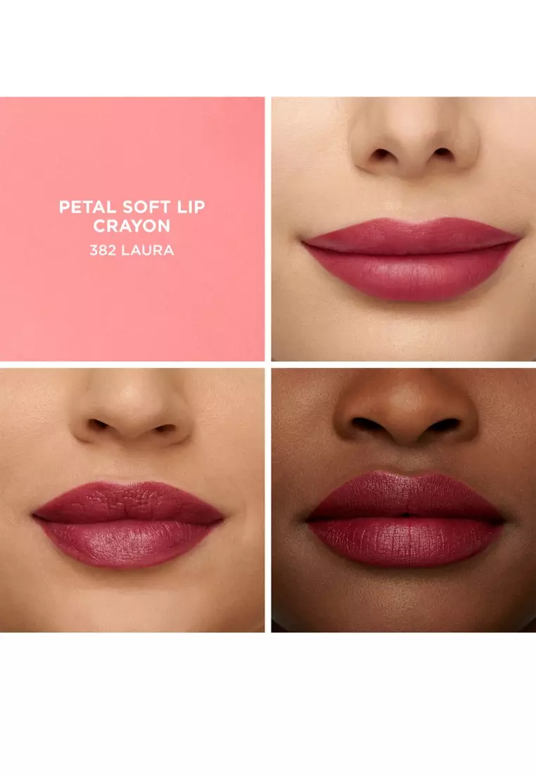[EXP: 01/2027] Petal Soft Lipstick Crayon - 382 Laura Plum Red