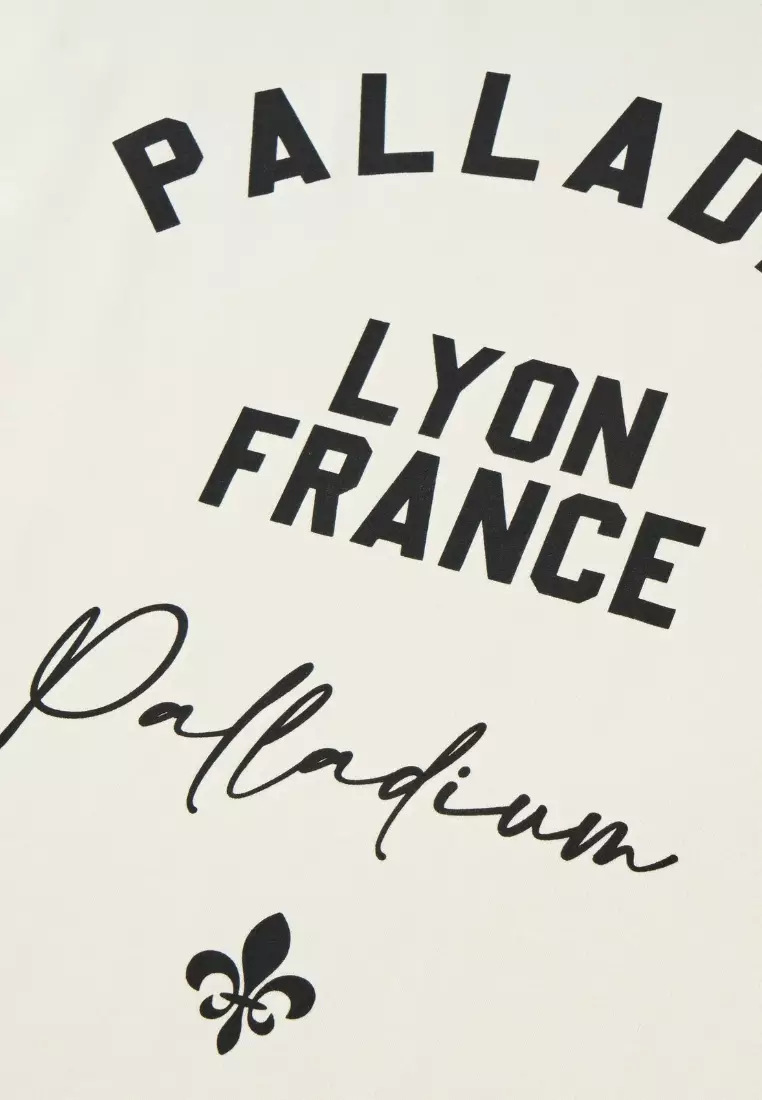 MEN'S VINTAGE PALLADIUM LOGO LOOSE FIT COTTON T-SHIRT