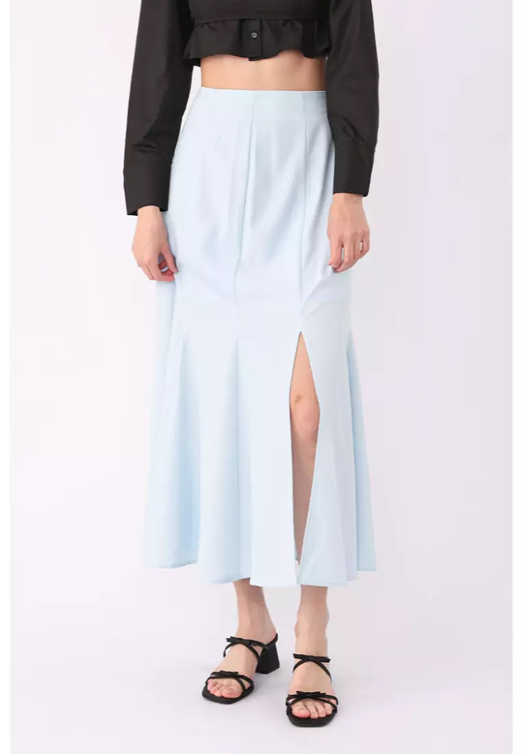 Light blue skirt forever 21 sale