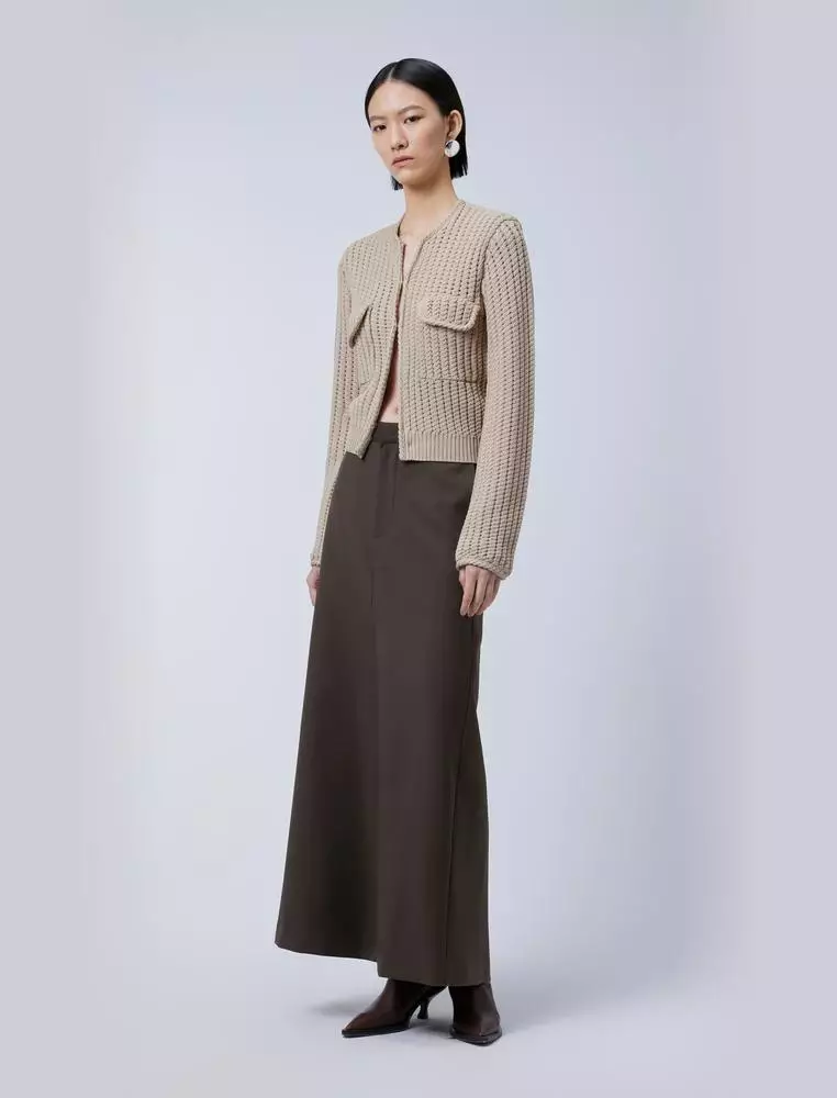 Straight Cut Panel Long Pants